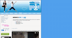Desktop Screenshot of calmkidsyoga.com.au